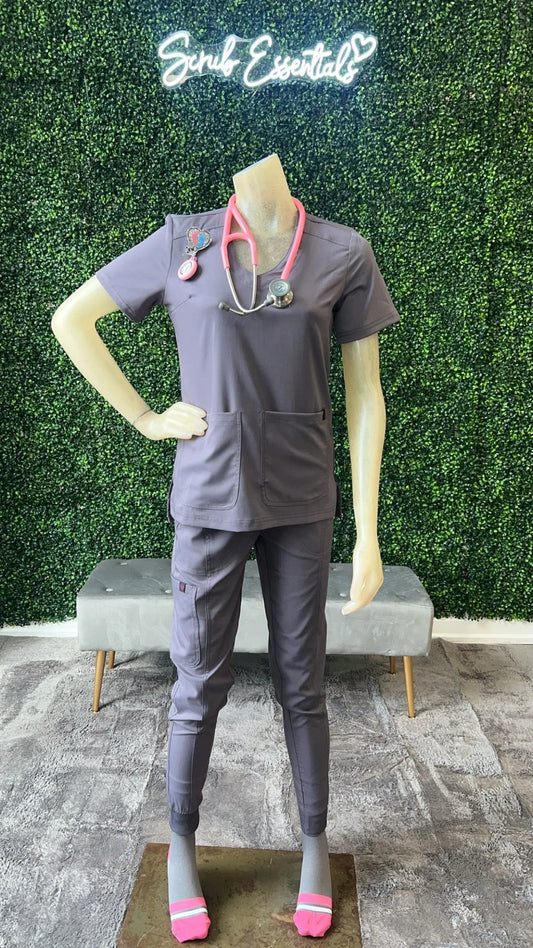 10 POCKET COOL STRETCH JOGGER SCRUB SET