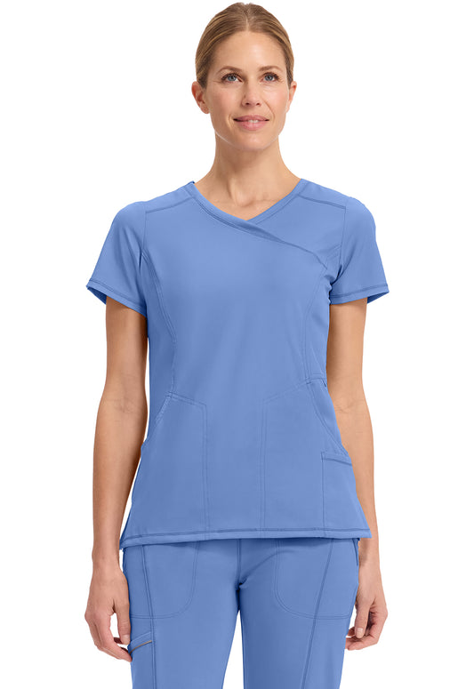 CHEROKEE INFINITY MOCK WRAP TOP