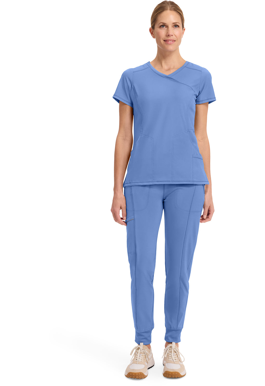 CHEROKEE INFINITY MOCK WRAP TOP