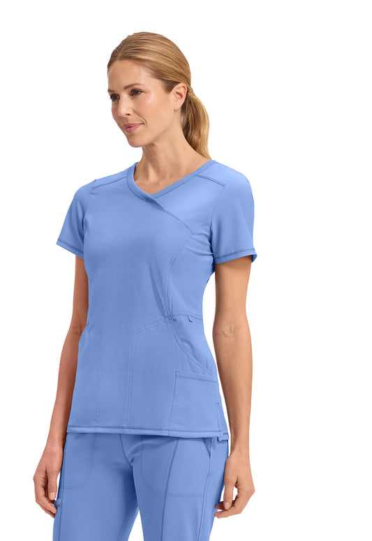 CHEROKEE INFINITY MOCK WRAP TOP