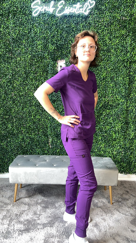 10 POCKET COOL STRETCH JOGGER SCRUB SET