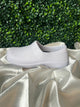 White nursing shoe