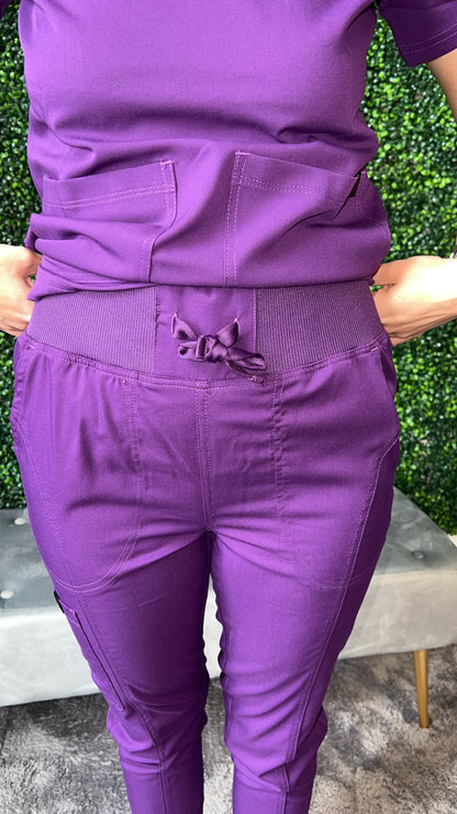 10 POCKET COOL STRETCH JOGGER SCRUB SET