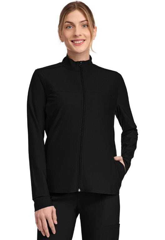 CHEROKEE FORM MESH PIPING JACKET