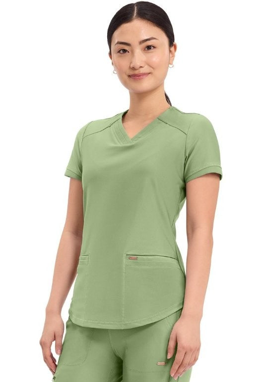 CHEROKEE FORM V-NECK TOP