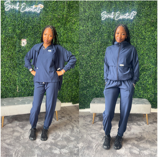 Scrub Essentials Three piece jogger set