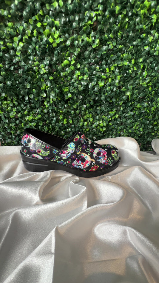 Brandy 'Sugar Skull 4' Nursing Shoe