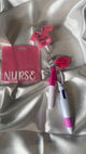 Nurse life badge reel holder