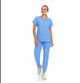 Medical V-neck jogger set - Scrub Essentials 