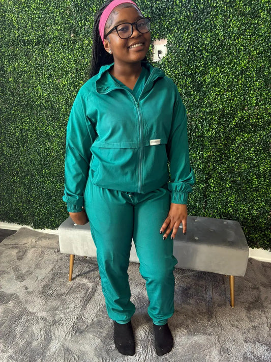 Scrub Essentials Three piece jogger set