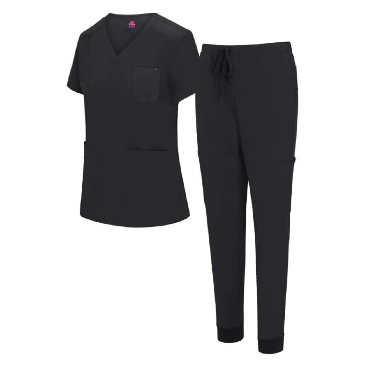 10 POCKET COOL STRETCH JOGGER SCRUB SET - Scrub Essentials 